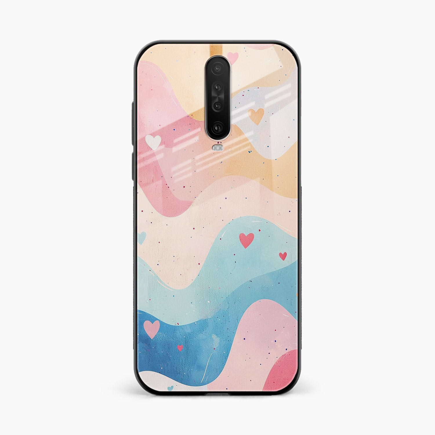 Love Waves Poco X2 Back Cover