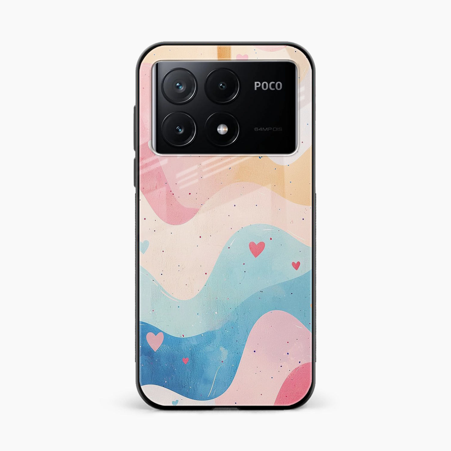 Love Waves Poco X6 Pro 5G Back Cover