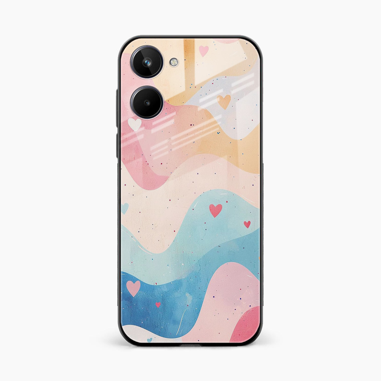 Love Waves Realme 10 Back Cover