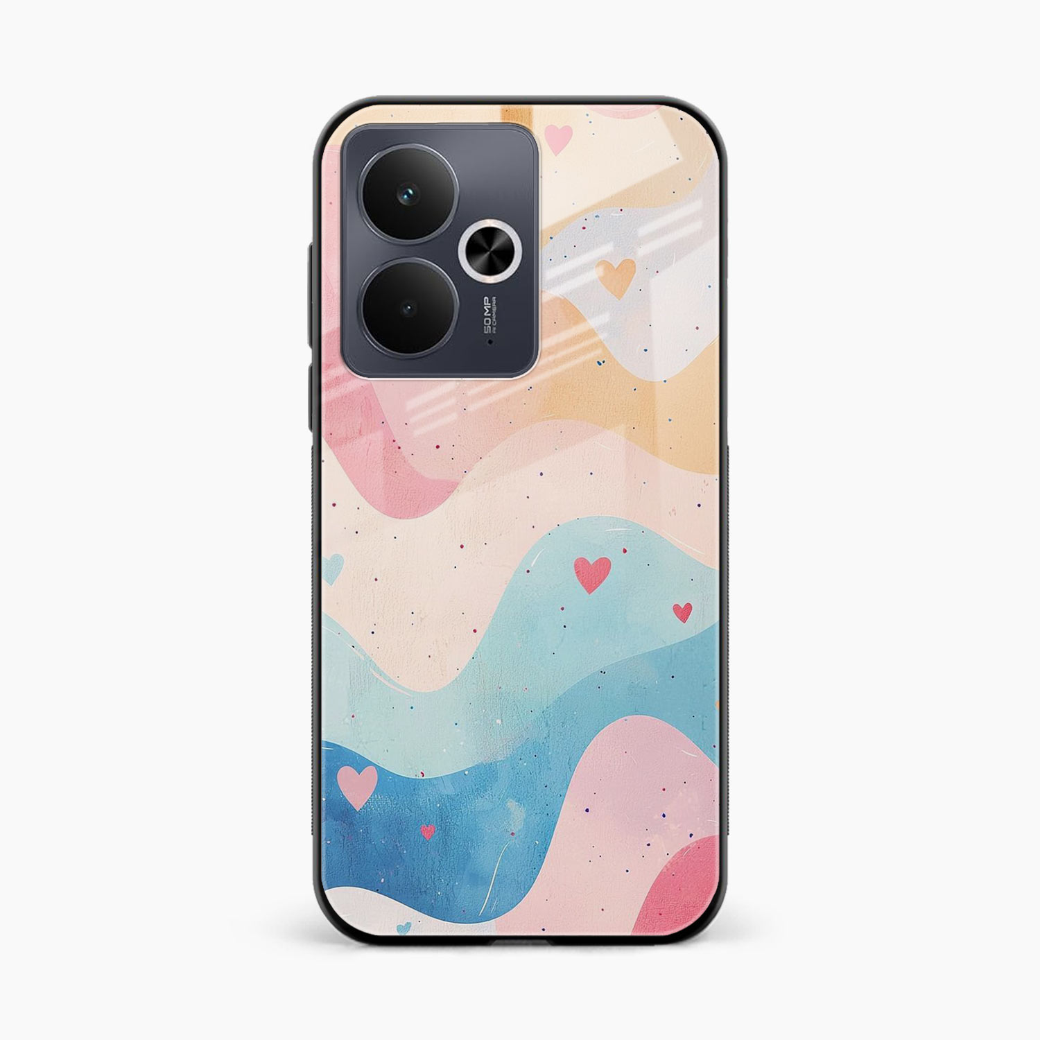Love Waves Realme 14t 5G Back Cover