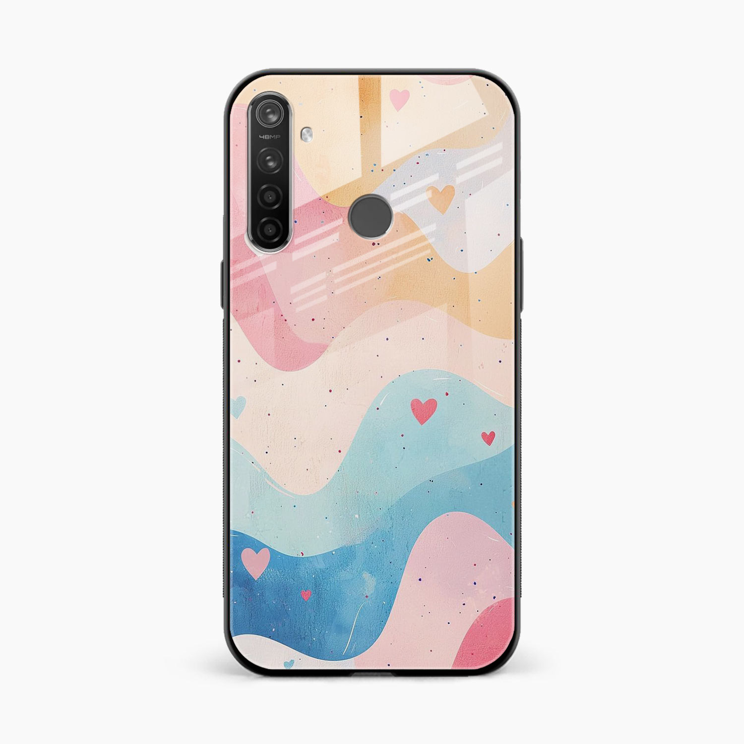 Love Waves Realme 6i Back Cover