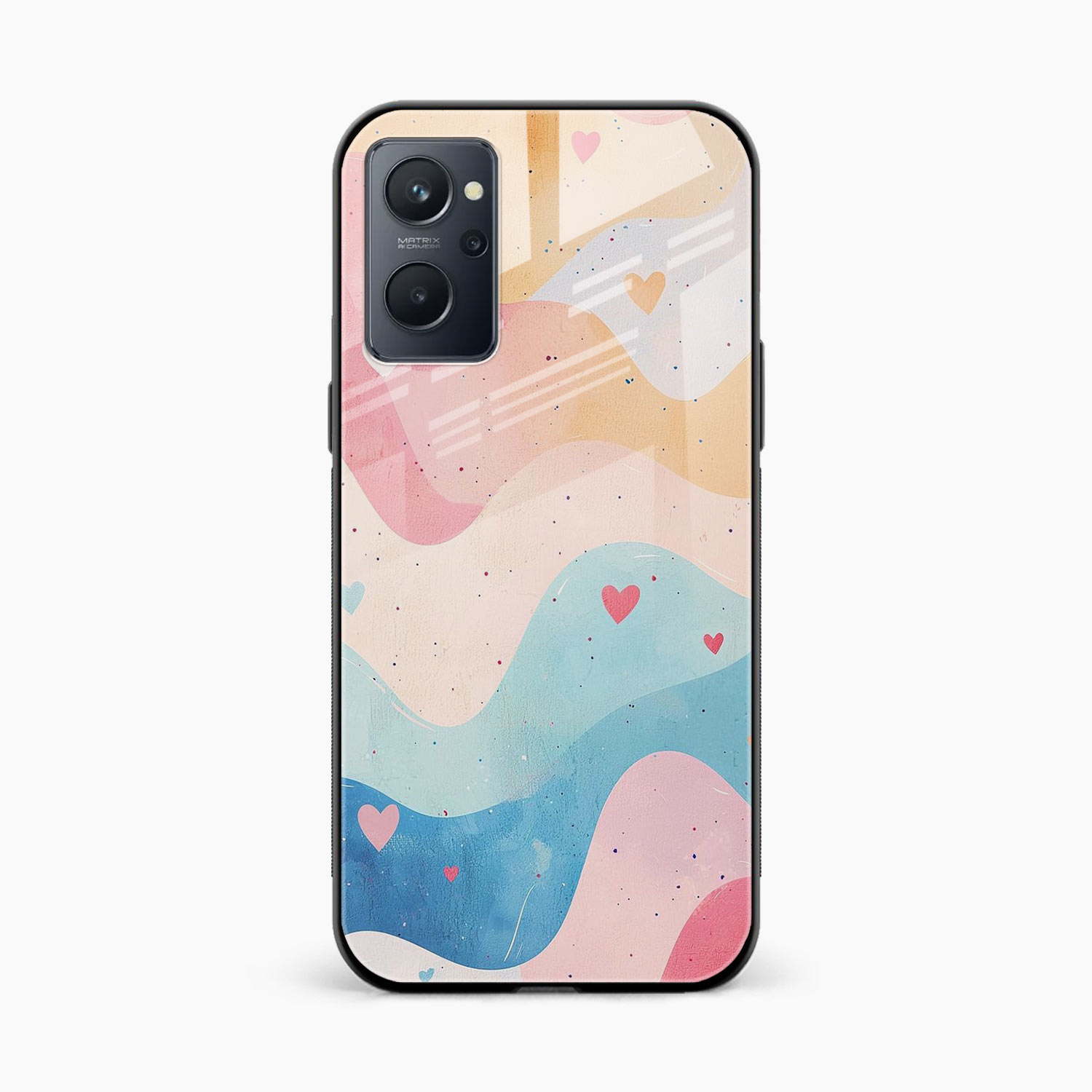 Love Waves Realme 9i 4G Back Cover