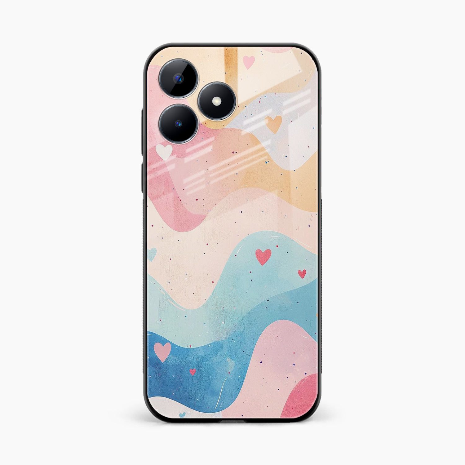 Love Waves Realme C53 Back Cover