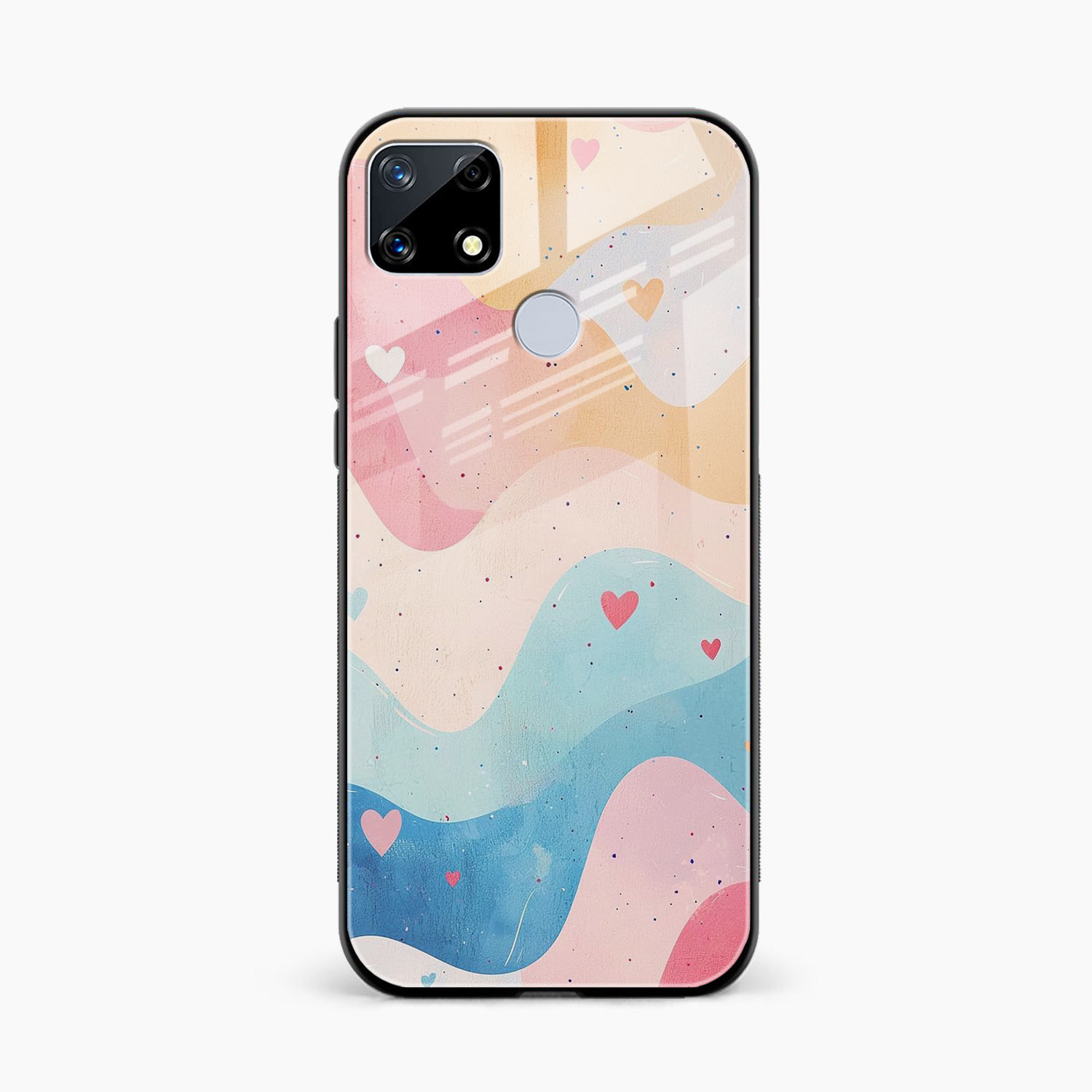 Love Waves Realme Narzo 20 Back Cover