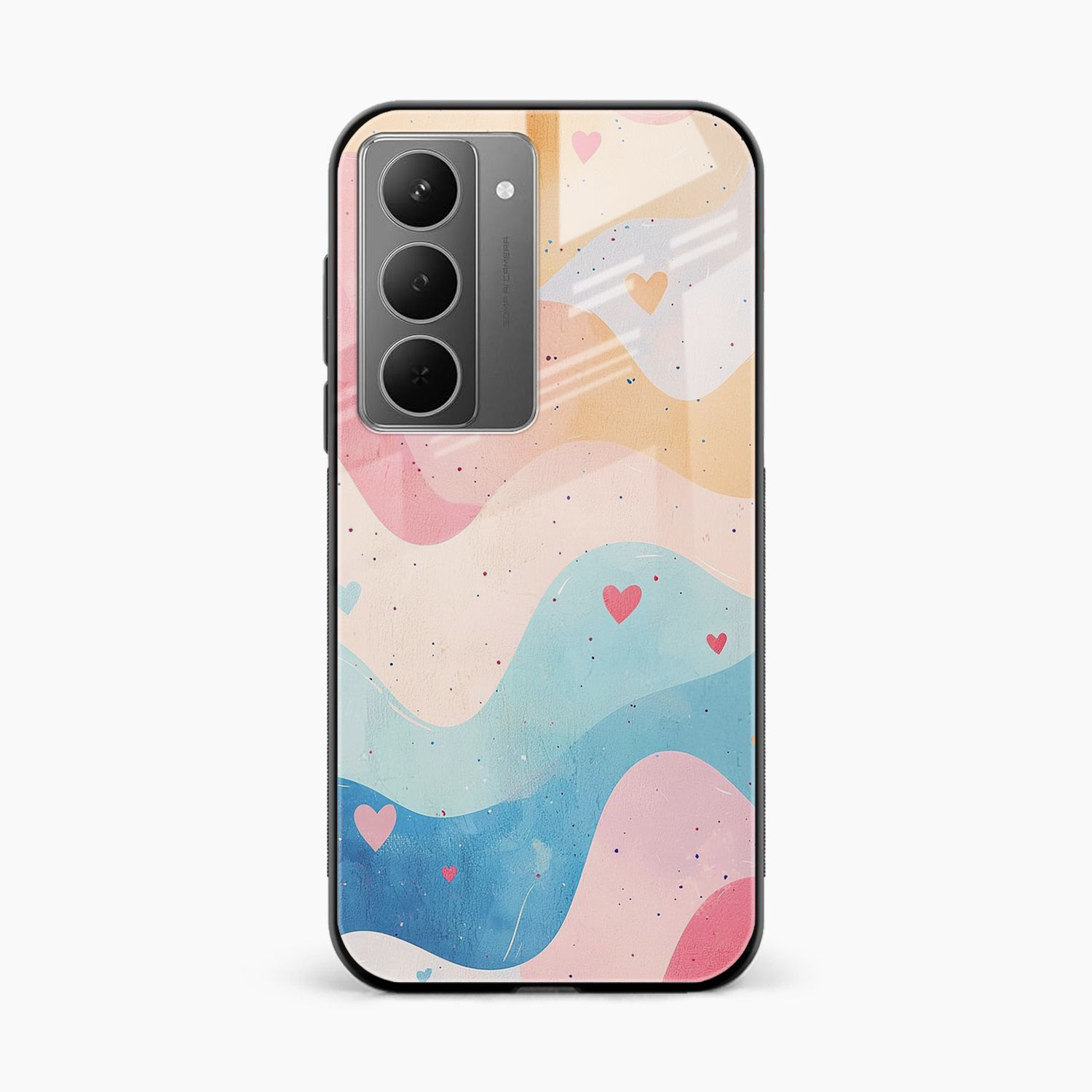Love Waves Realme Narzo 80x 5G Back Cover