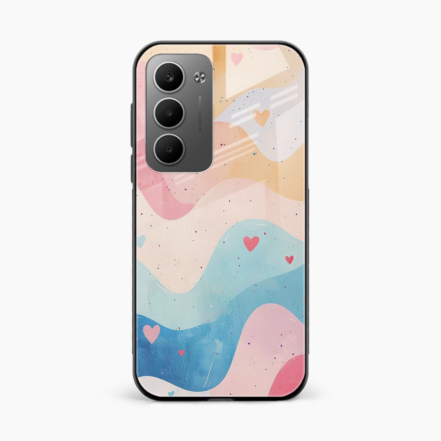 Love Waves Redmi 15 5G Back Cover