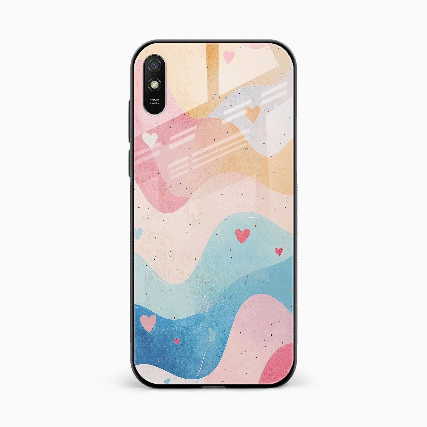 Love Waves Redmi 9a Back Cover