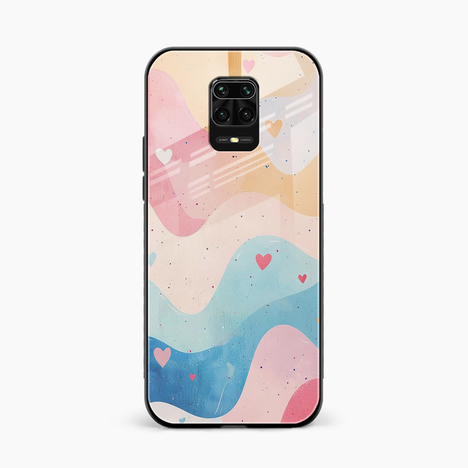 Love Waves Redmi Note 10 Lite Back Cover