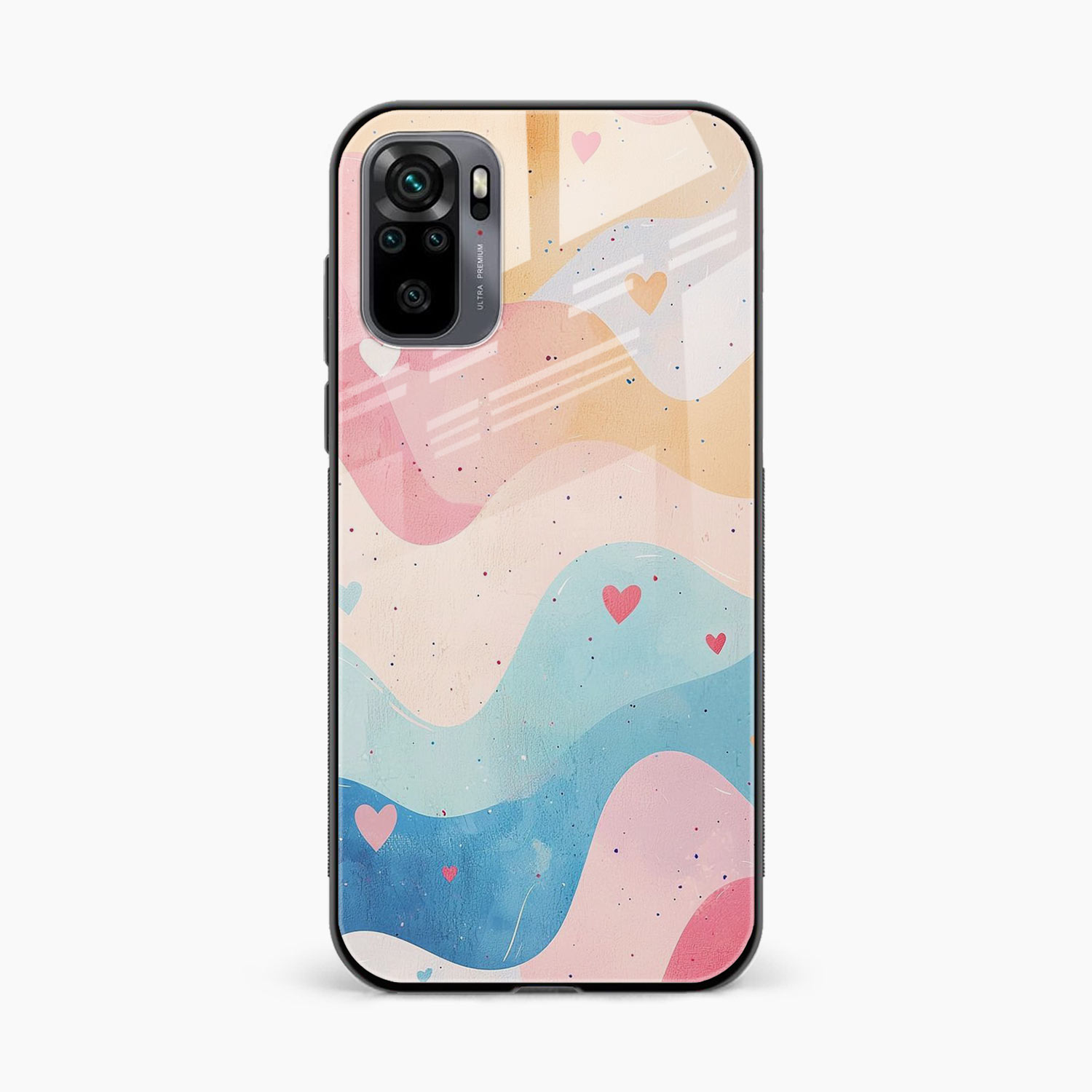 Love Waves Redmi Note 10s Back Cover