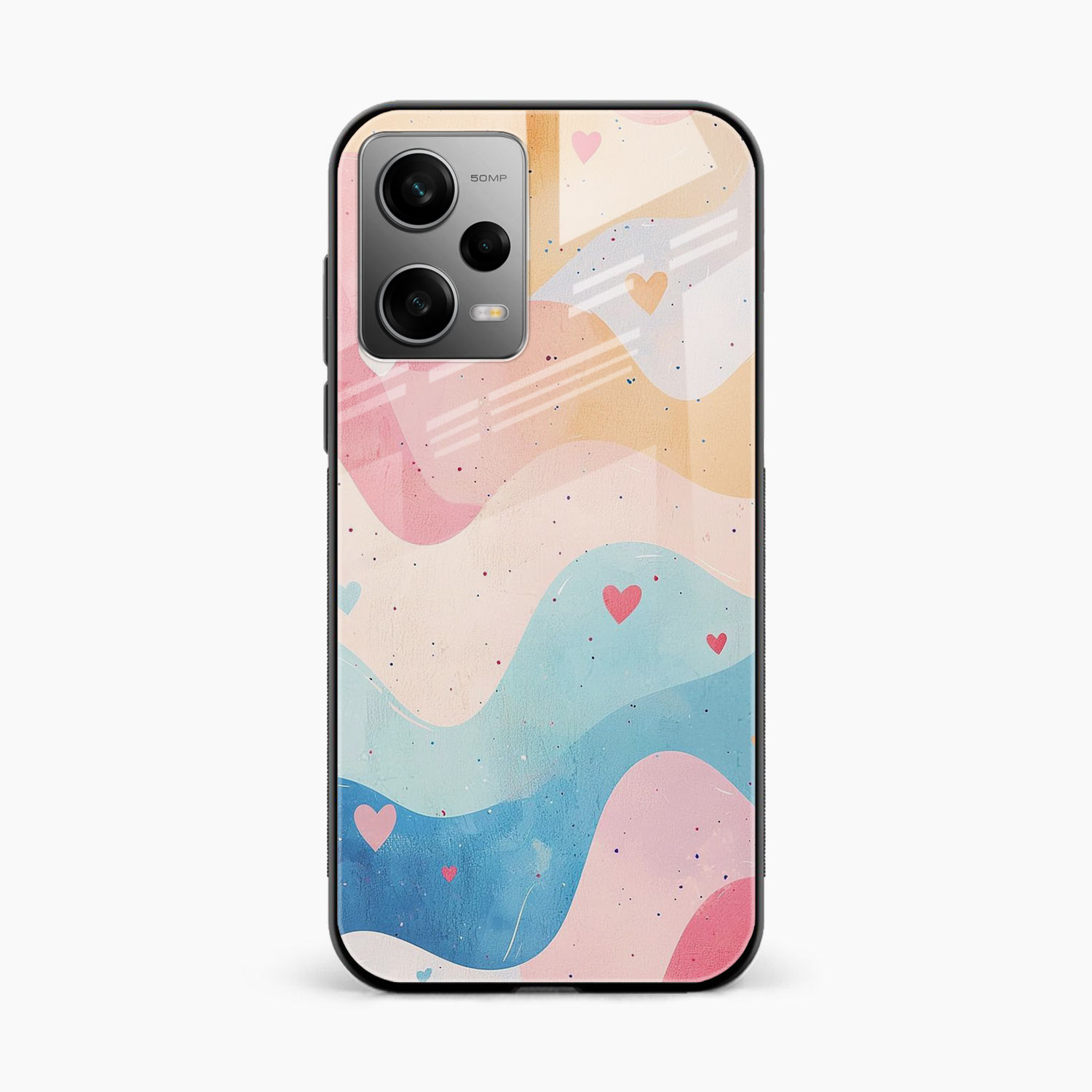 Love Waves Redmi Note 12 Pro Back Cover