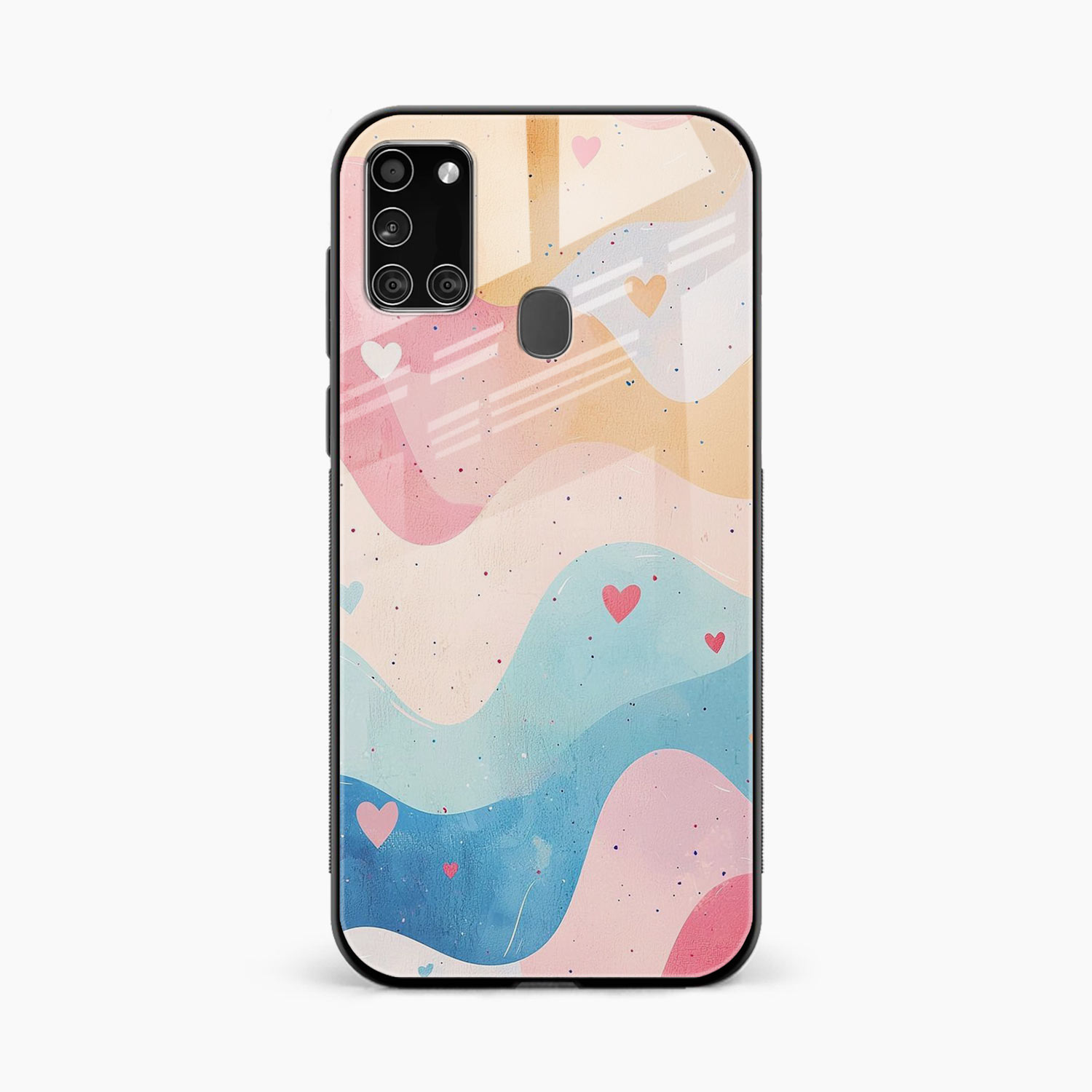 Love Waves Samsung A21s Back Cover