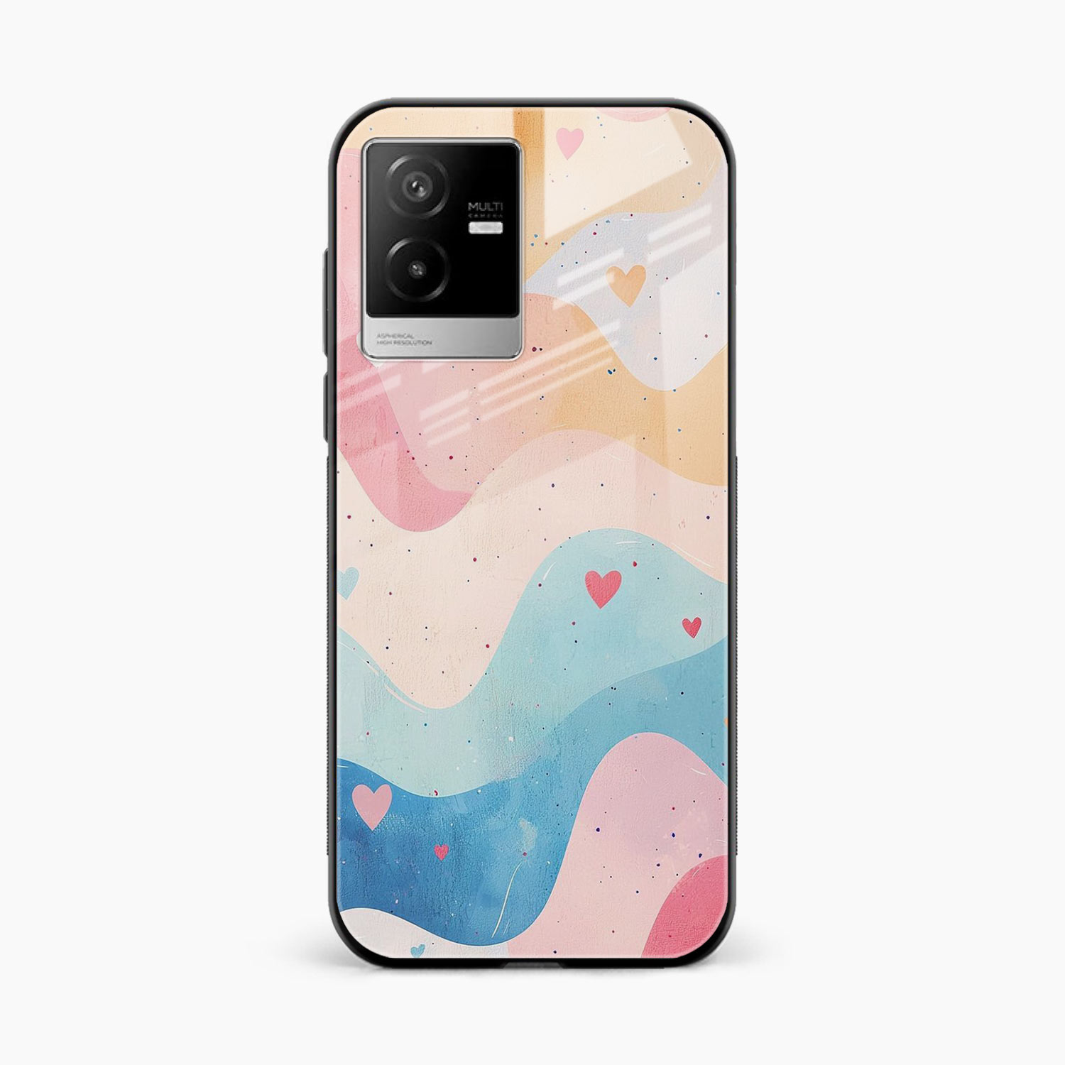 Love Waves Vivo Iqoo Z6x Back Cover