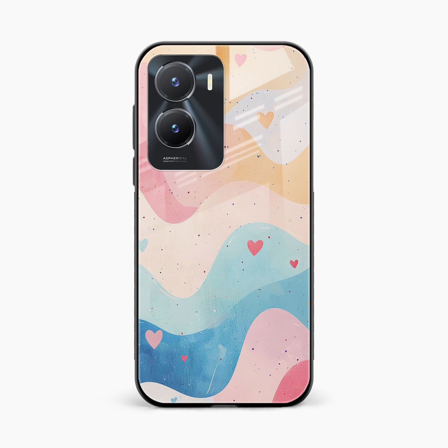 Love Waves Vivo T2x Back Cover