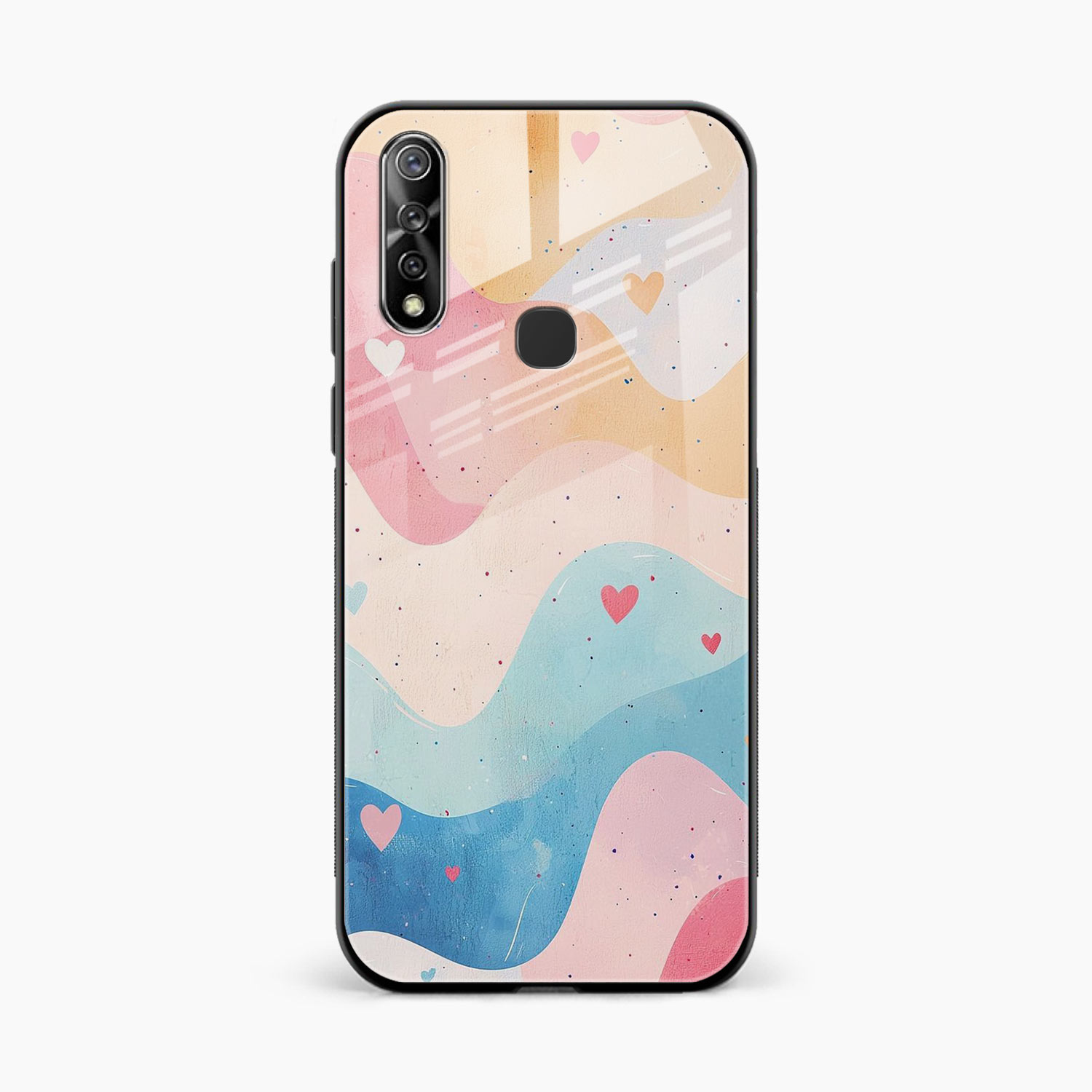 Love Waves Vivo Y19 Back Cover