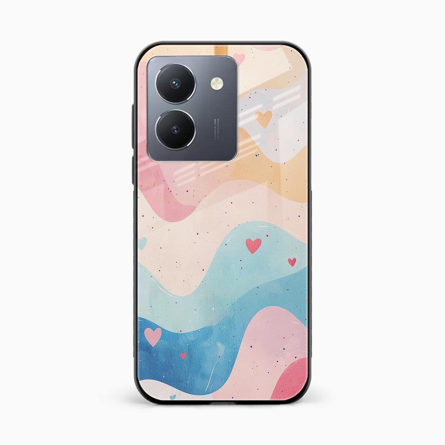 Love Waves Vivo Y36 Back Cover