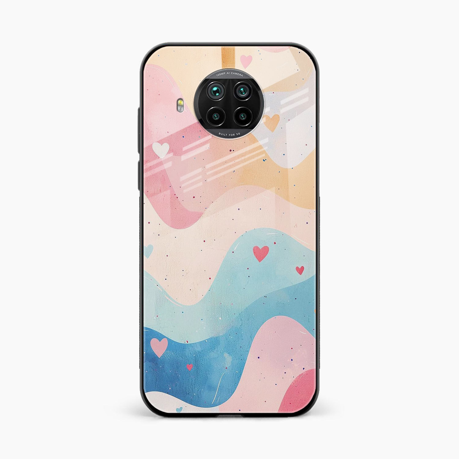 Love Waves Xiaomi Mi 10i 5G Back Cover