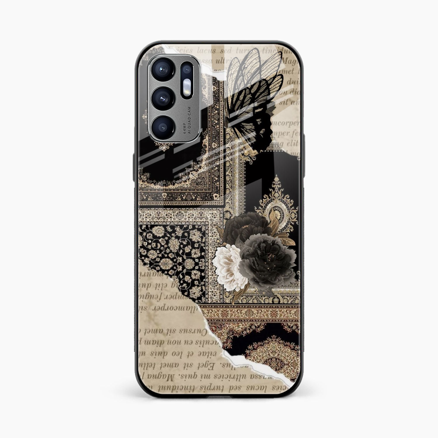 Persian Oppo Reno 6 4G Back Cover