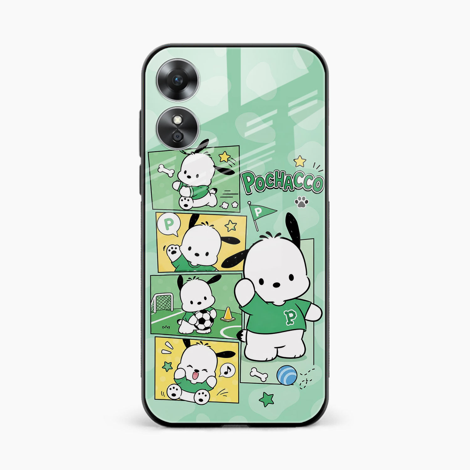 Pochacco Oppo A17 Back Cover