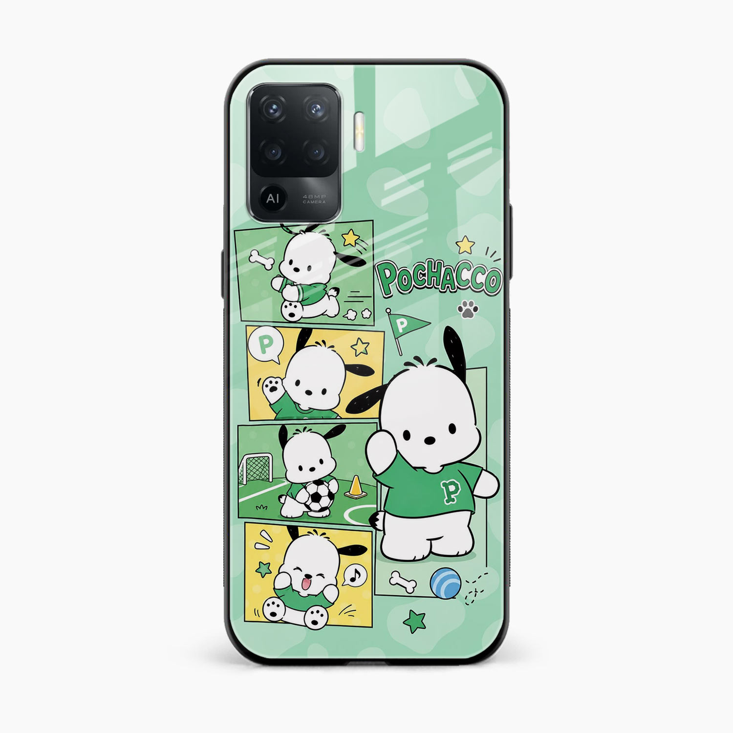 Pochacco Oppo F19 Pro Back Cover