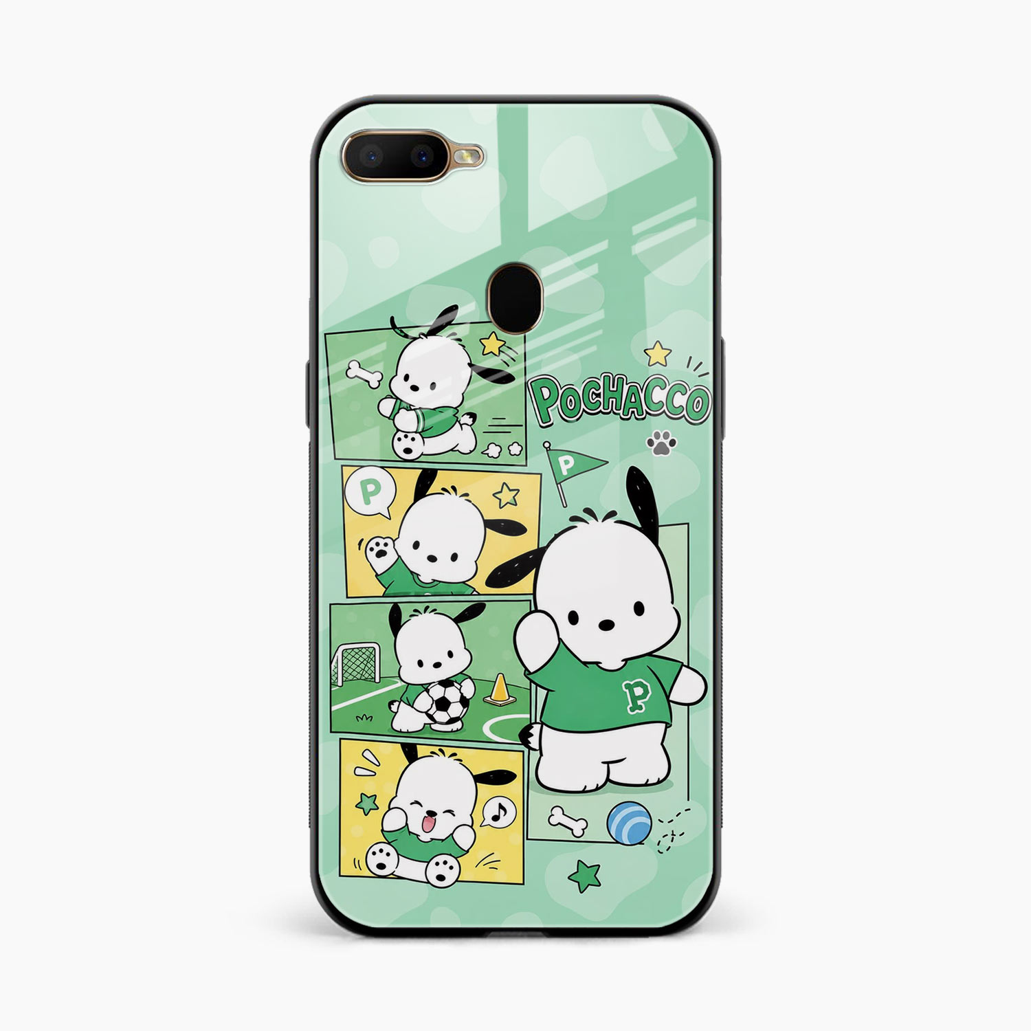 Pochacco Oppo F9 Pro Back Cover