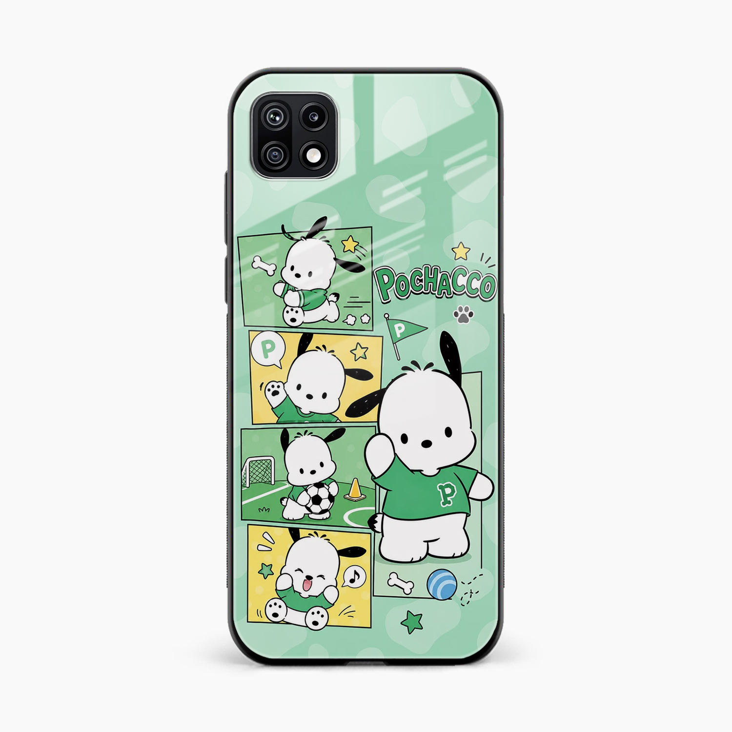 Pochacco Samsung F42 Back Cover