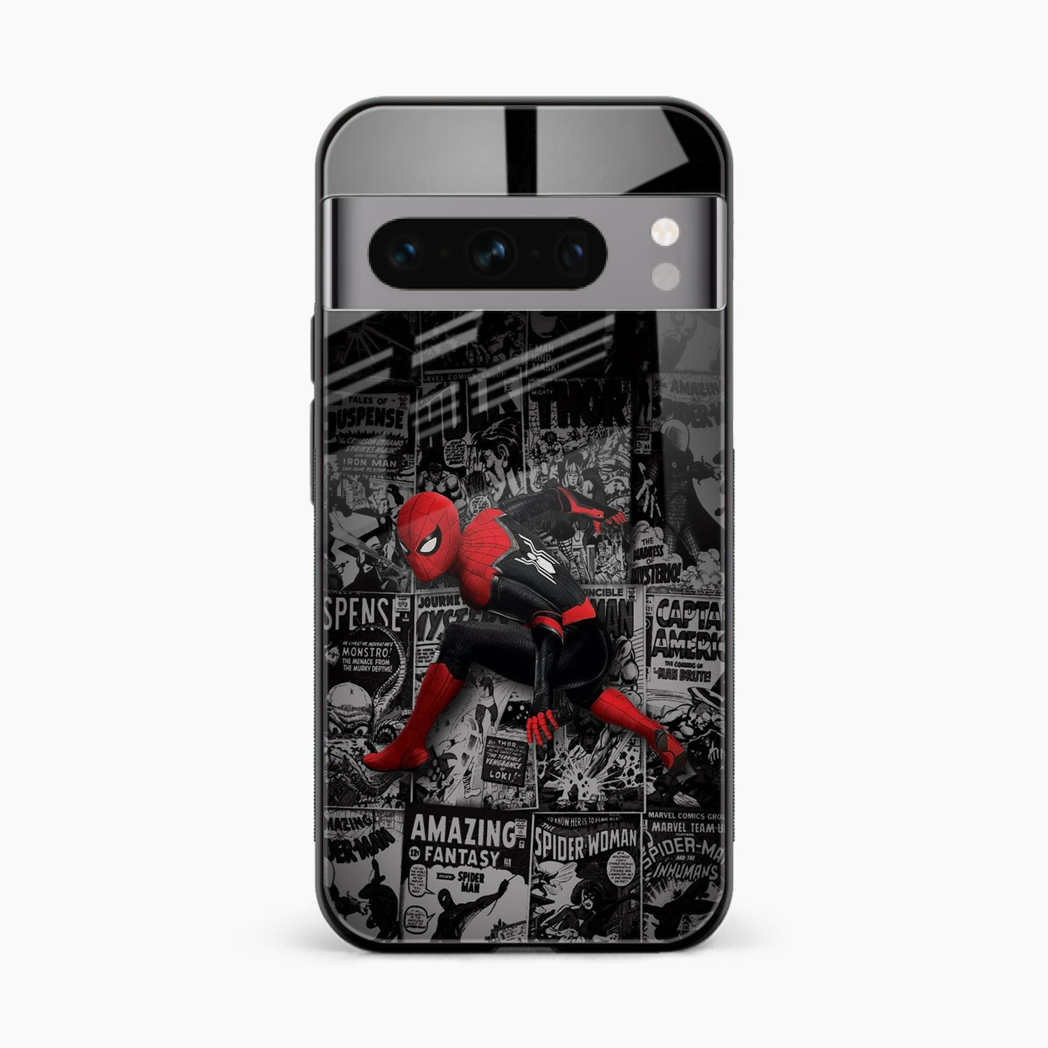 Spider Marvel Google Pixel 8 Pro Back Cover