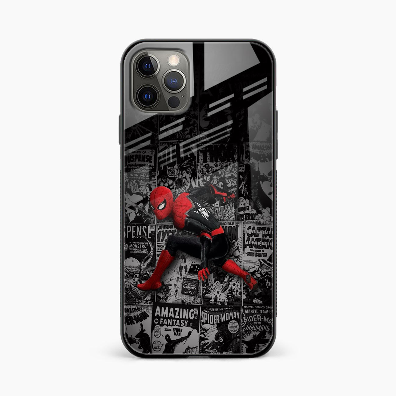 Spider Marvel iPhone 12 Pro Back Cover