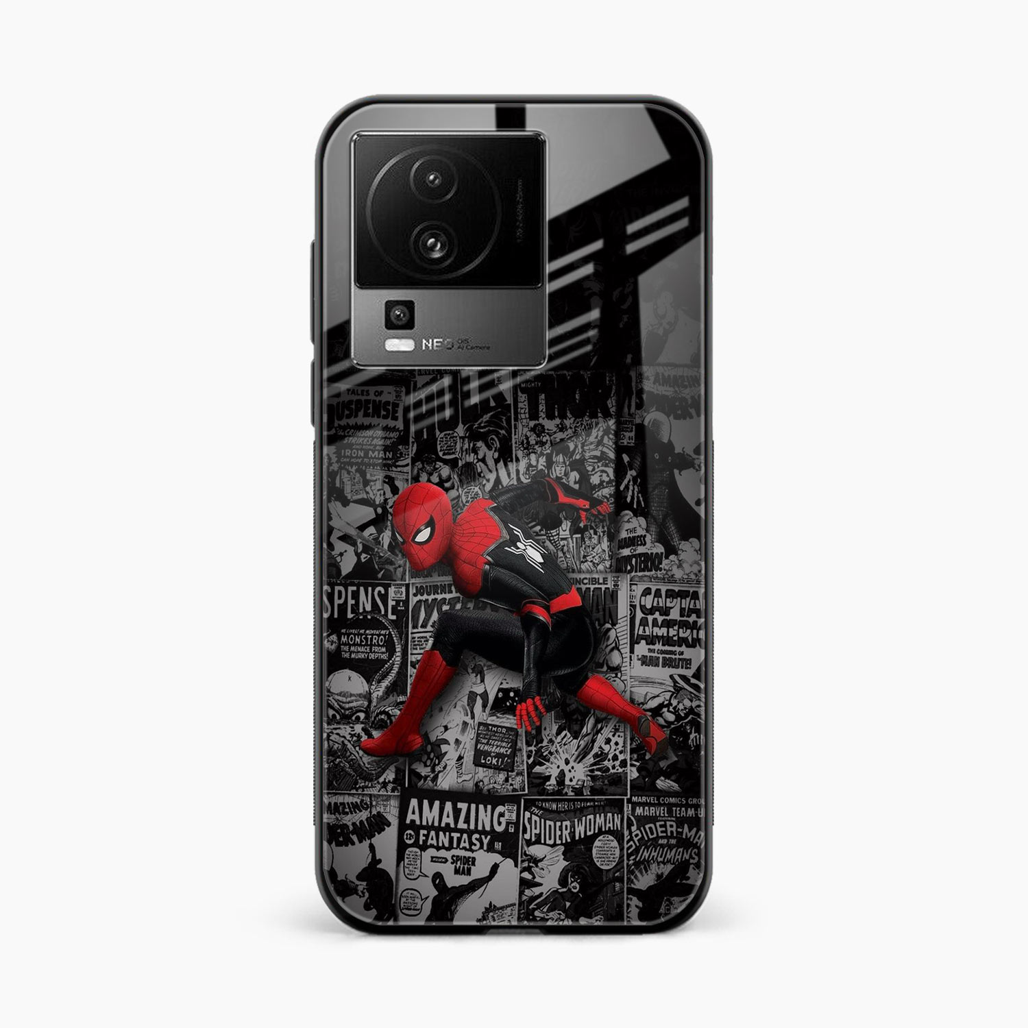 Spider Marvel Iqoo Neo 7 Pro 5G Back Cover
