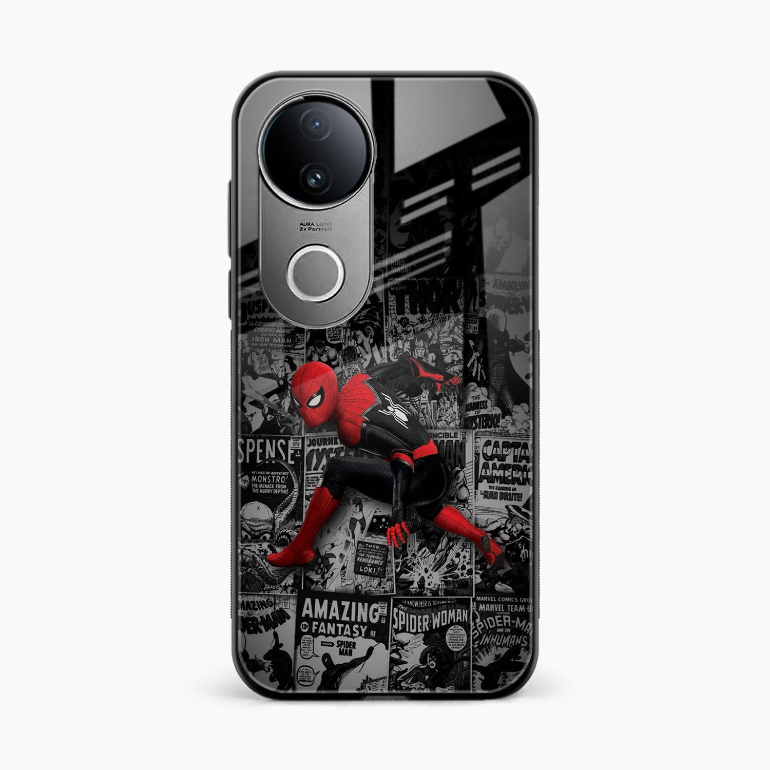 Spider Marvel Iqoo Z10r 5G Back Cover