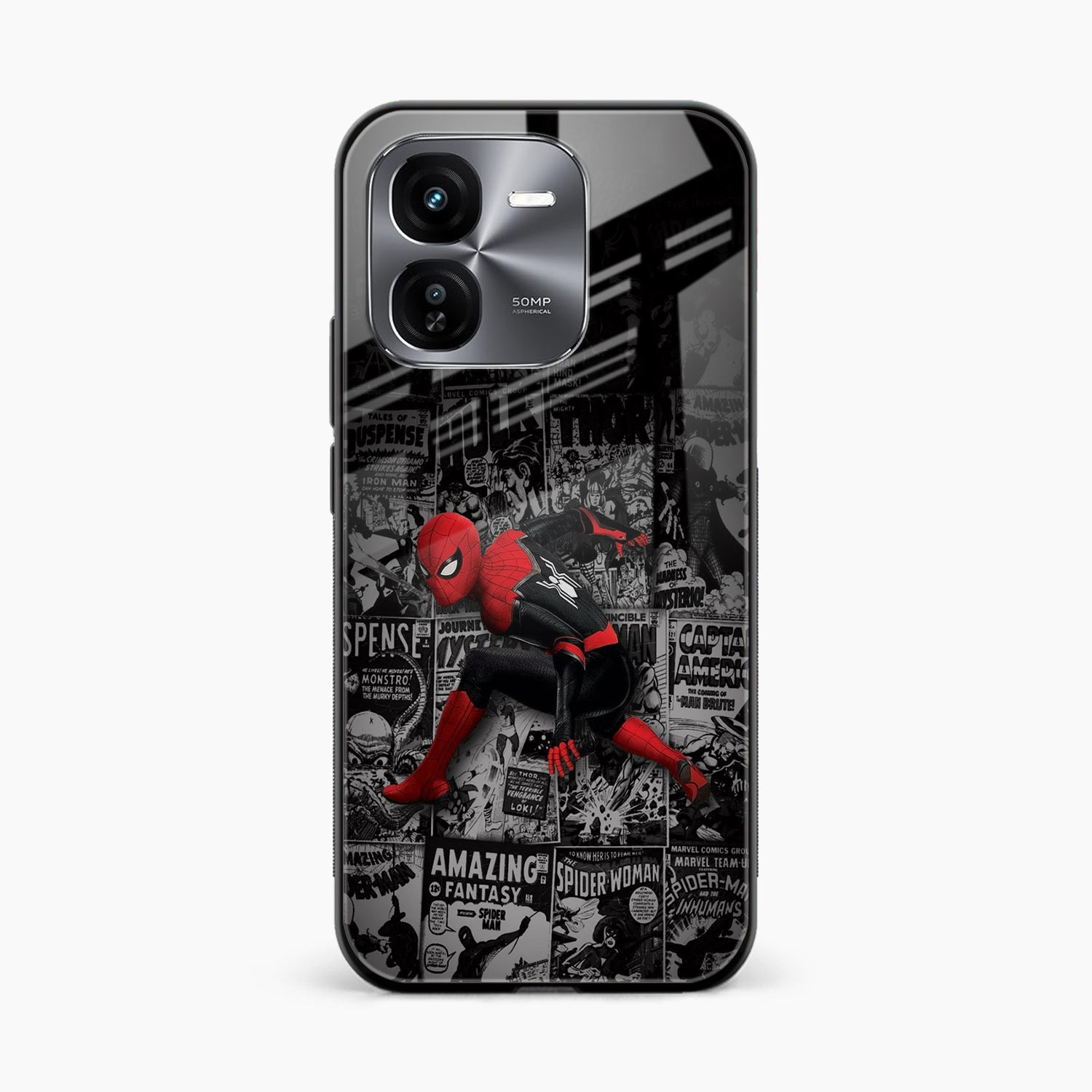 Spider Marvel Iqoo Z9x 5G Back Cover
