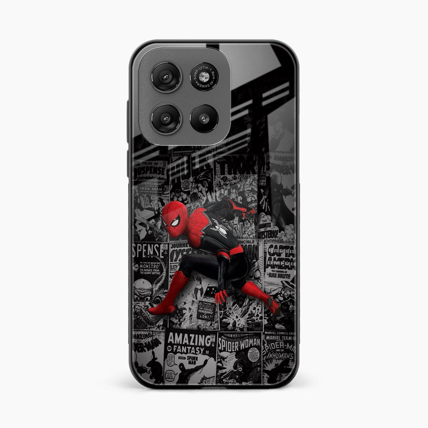 Spider Marvel Motorola G67 Power 5G Back Cover