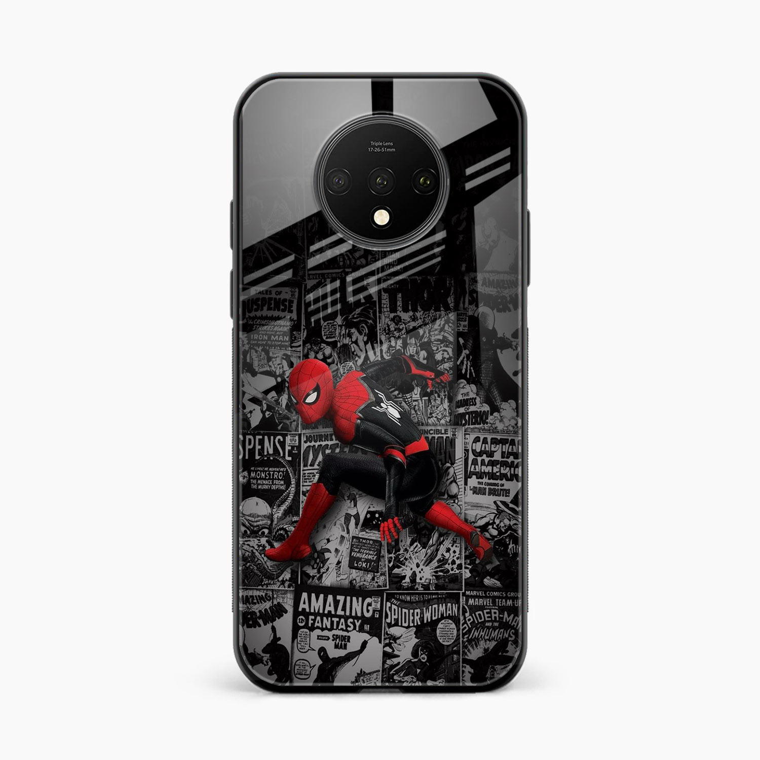 Spider Marvel OnePlus 7T Back Cover