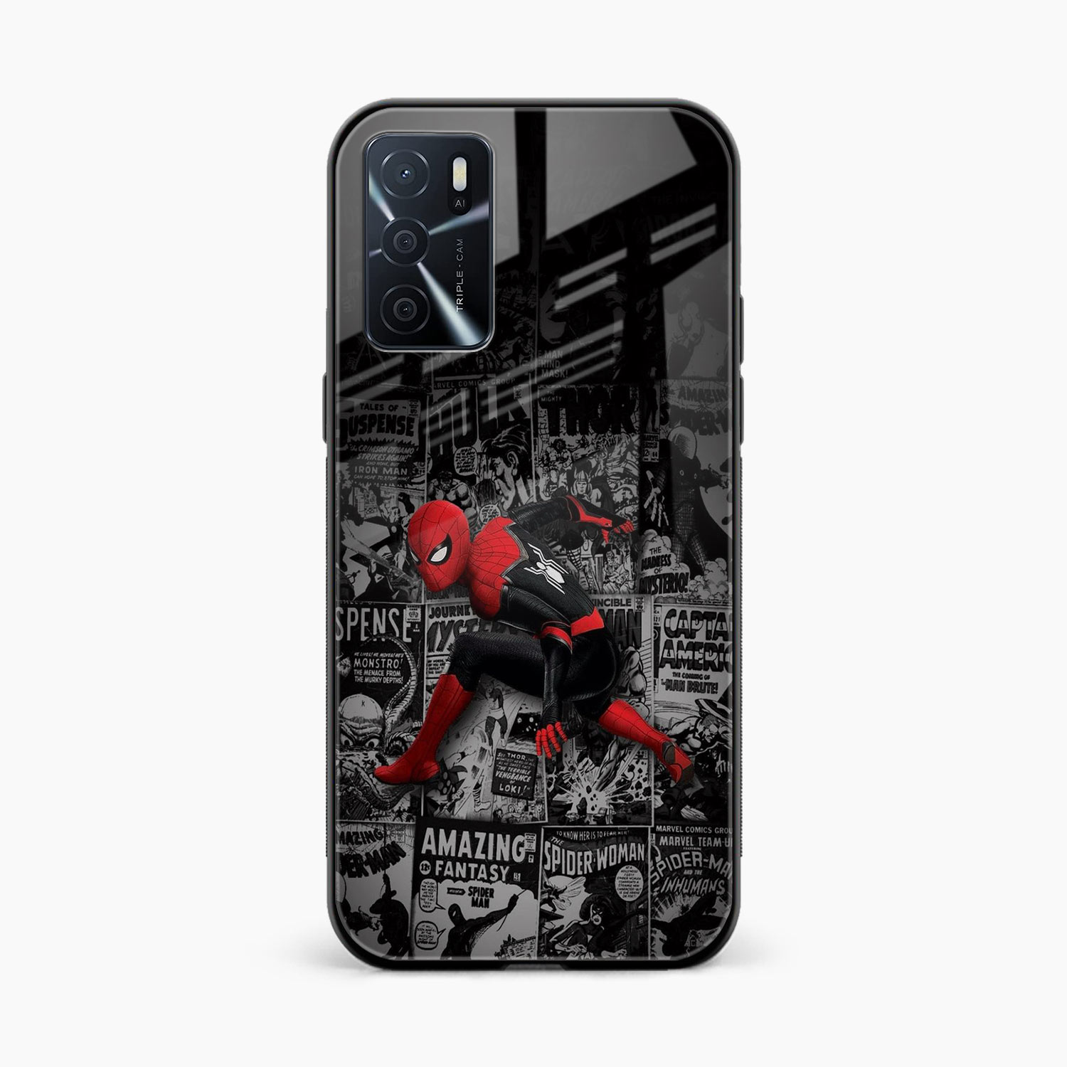 Spider Marvel Oppo A16 Back Cover