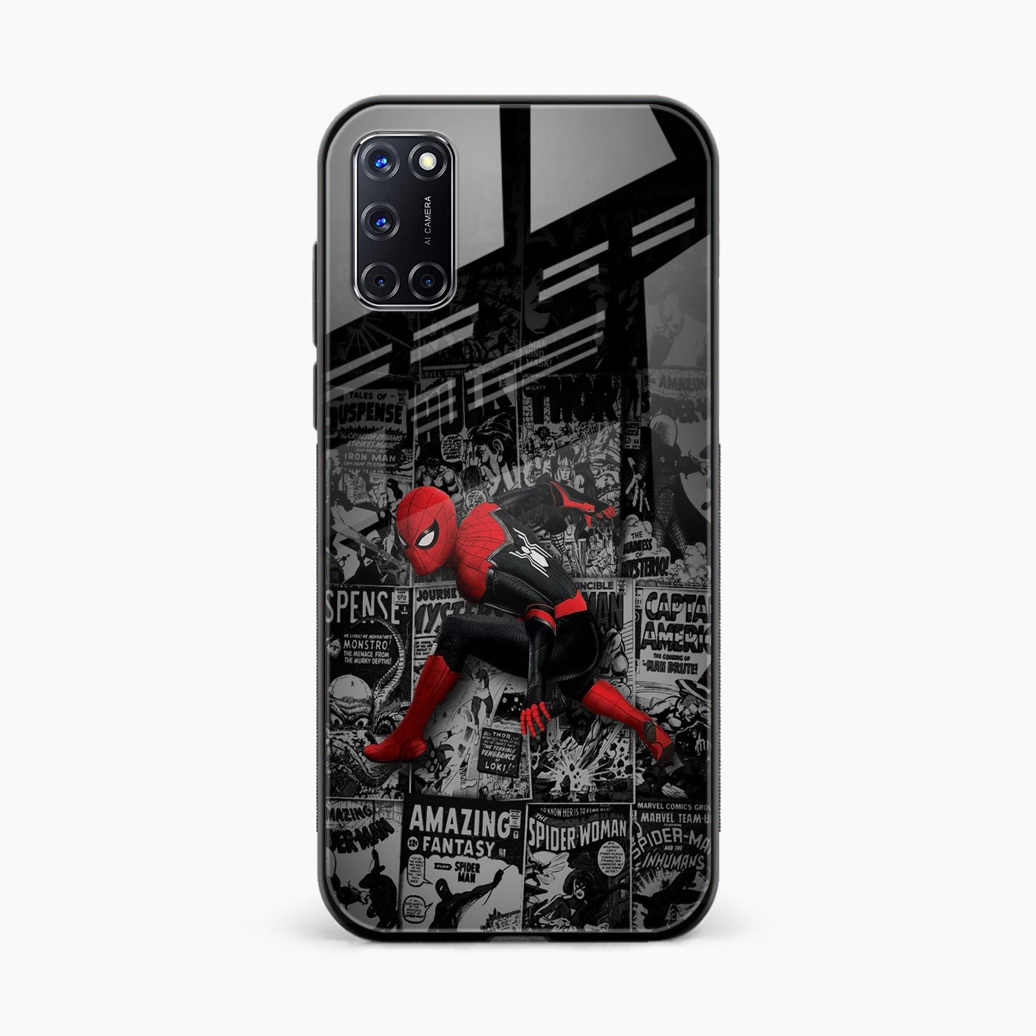Spider Marvel Oppo A52 Back Cover