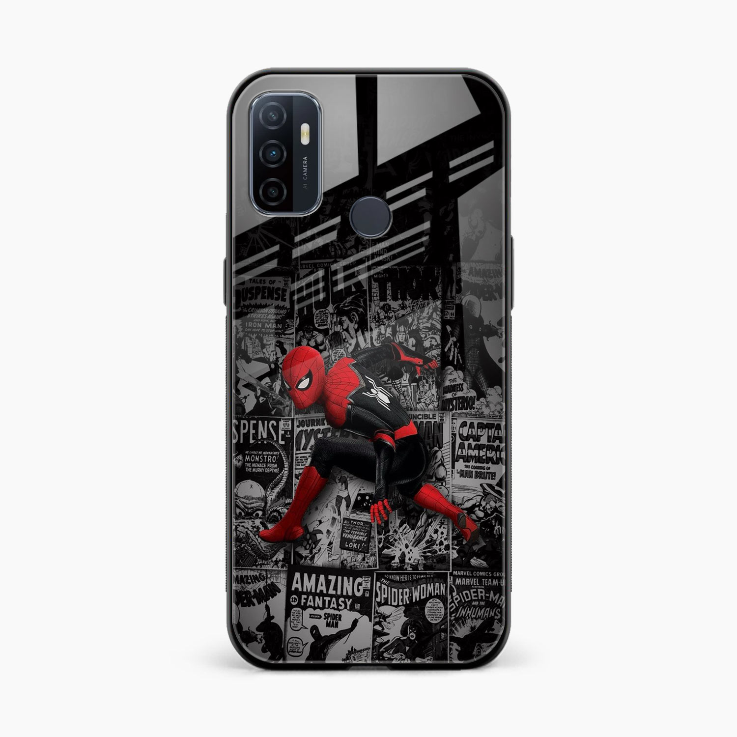 Spider Marvel Oppo A53 Back Cover
