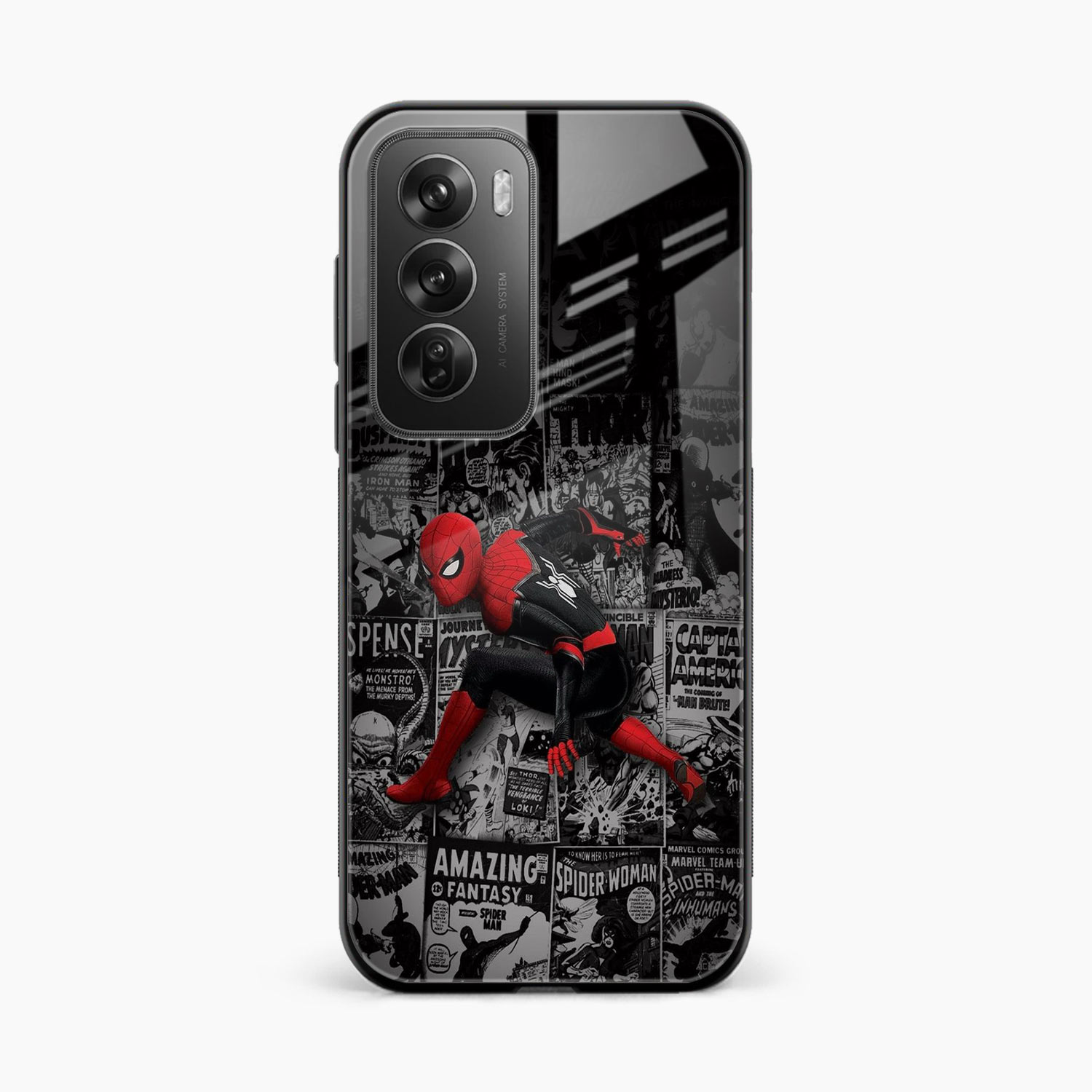 Spider Marvel Oppo Reno 12 5G Back Cover