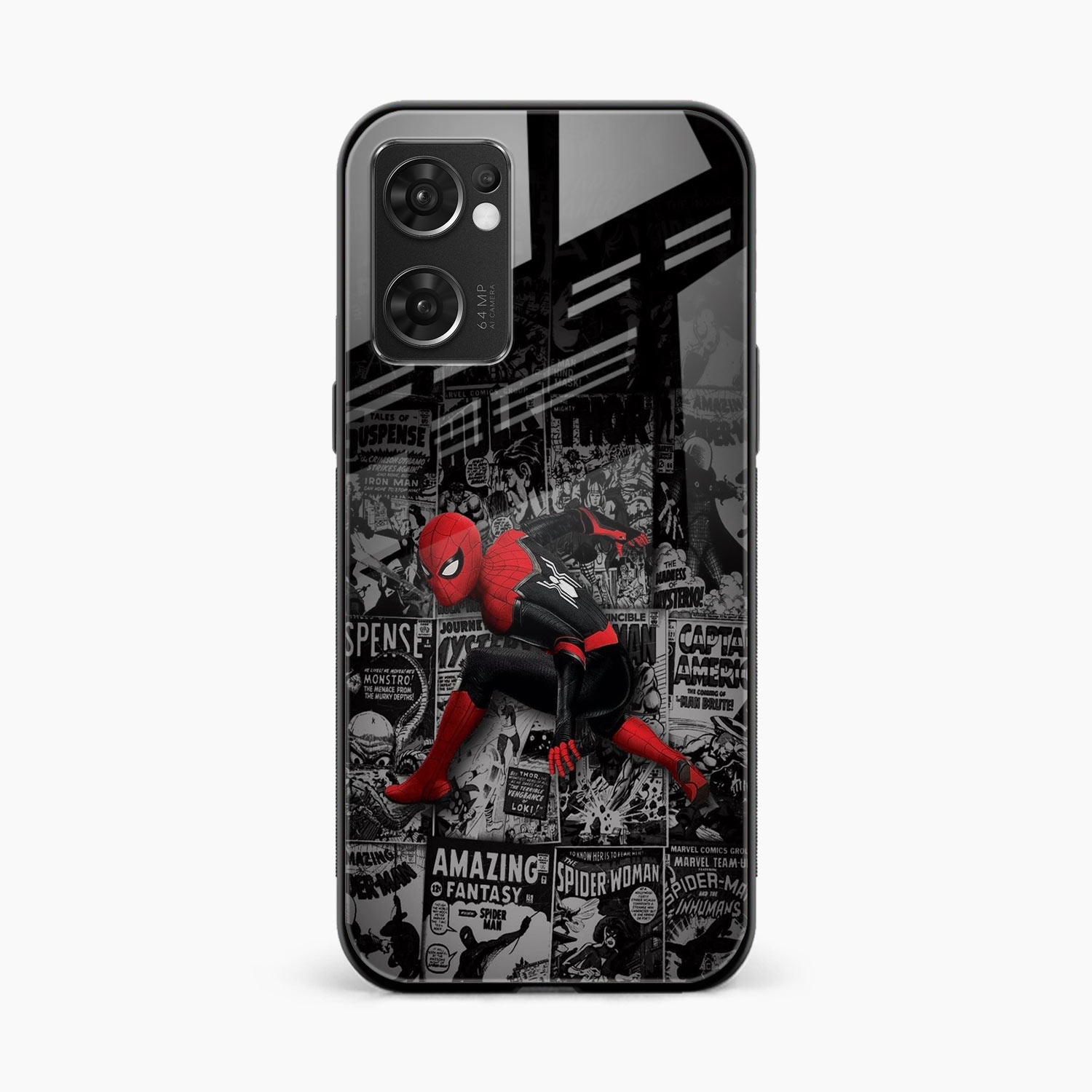 Spider Marvel Oppo Reno 7 5G Back Cover