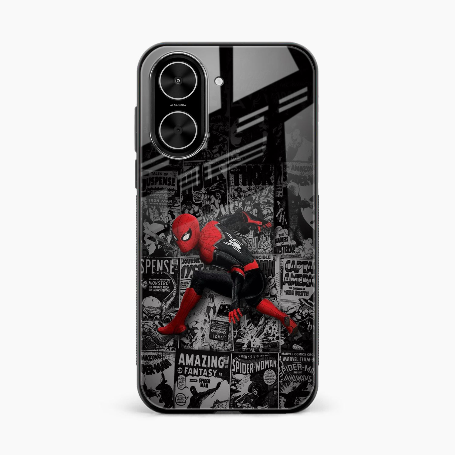 Spider Marvel Poco C71 Back Cover