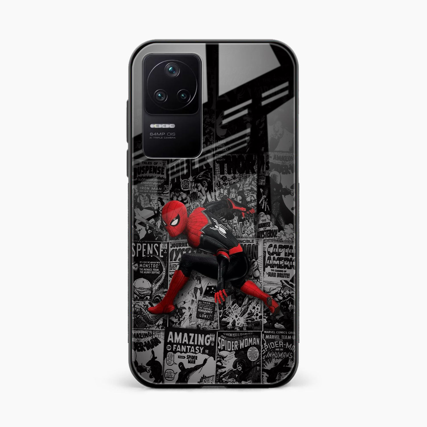 Spider Marvel Poco F4 Back Cover