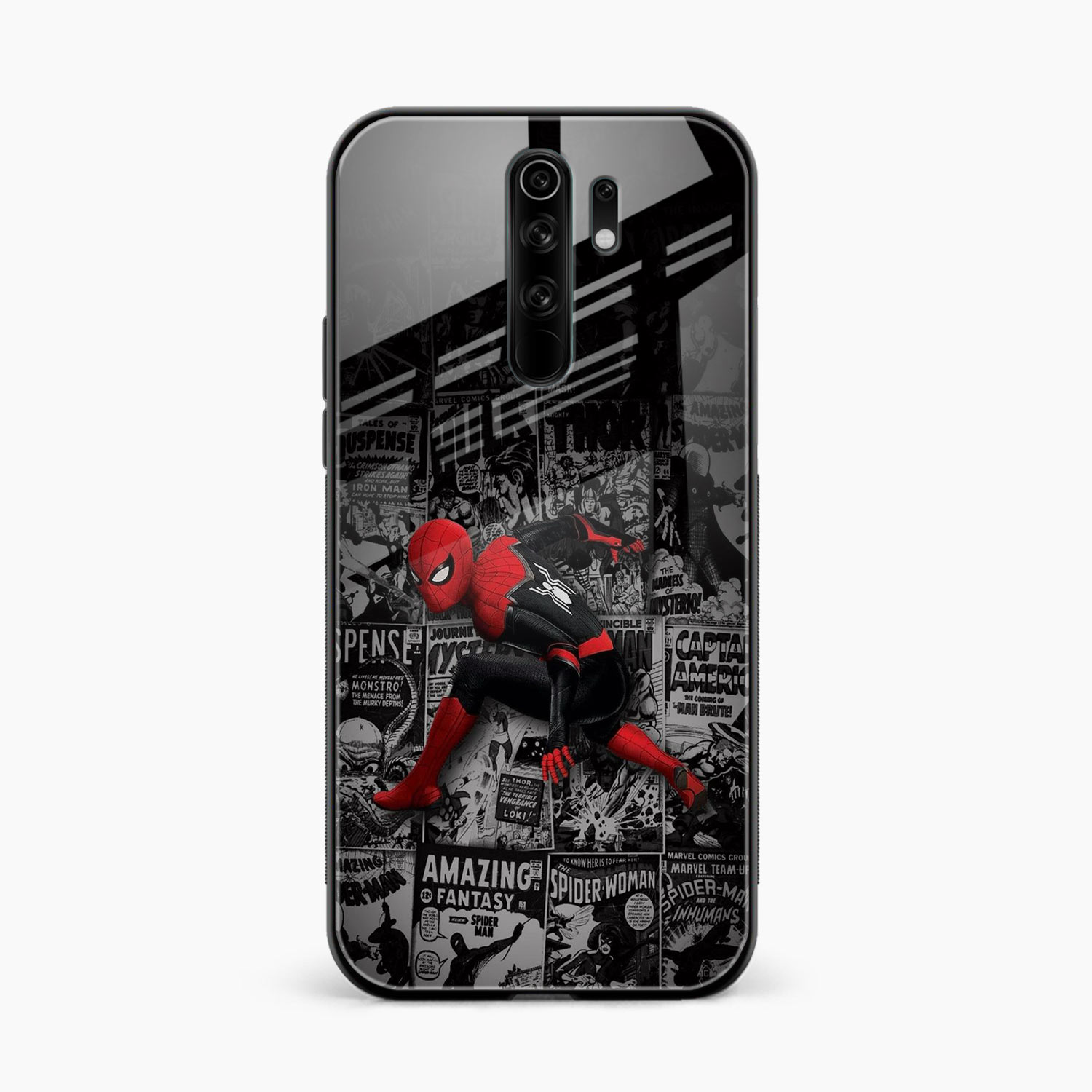 Spider Marvel Poco M2 Back Cover