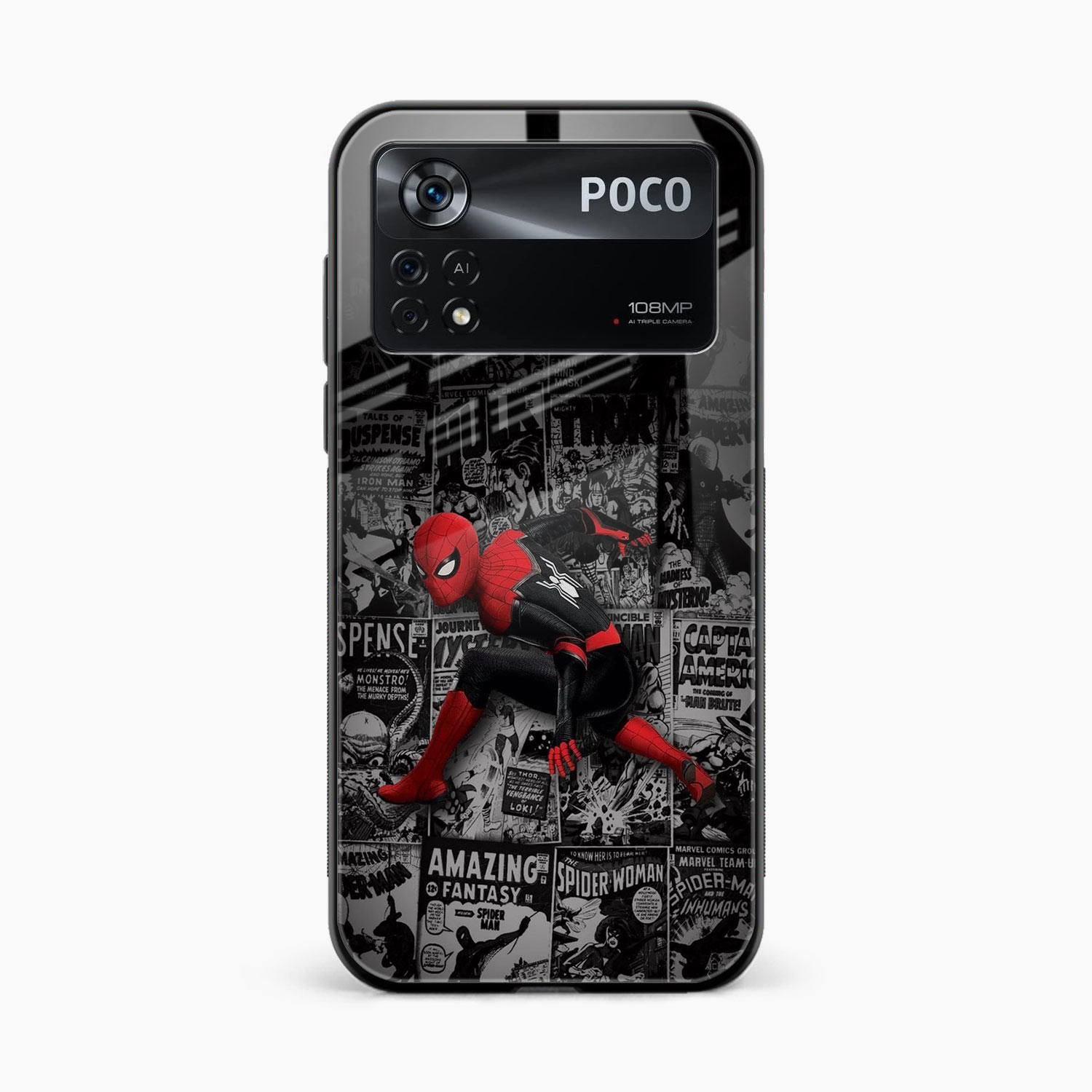 Spider Marvel Poco X4 Pro 5G Back Cover