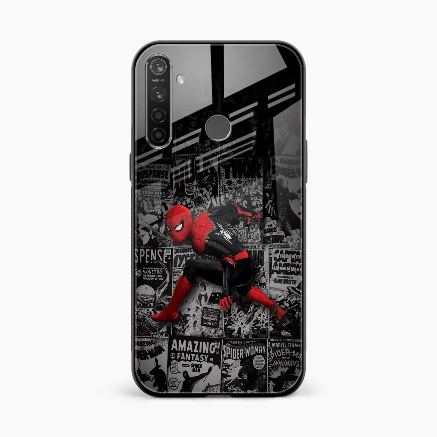 Spider Marvel Realme 5i Back Cover