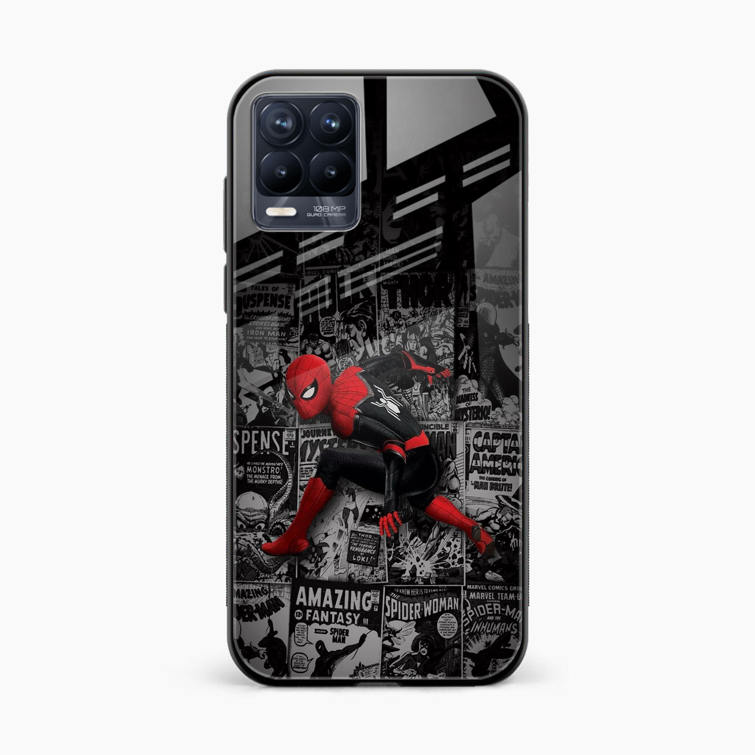Spider Marvel Realme 8 4G Back Cover