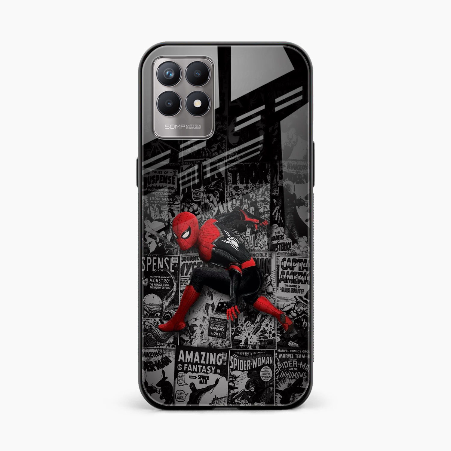 Spider Marvel Realme Narzo 50 Back Cover