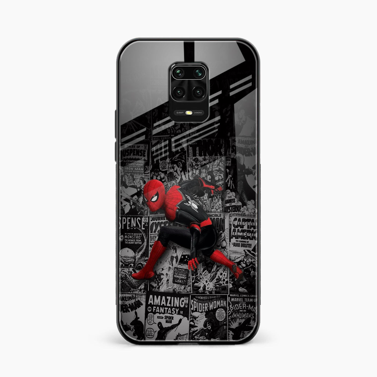 Spider Marvel Redmi Note 10 Lite Back Cover