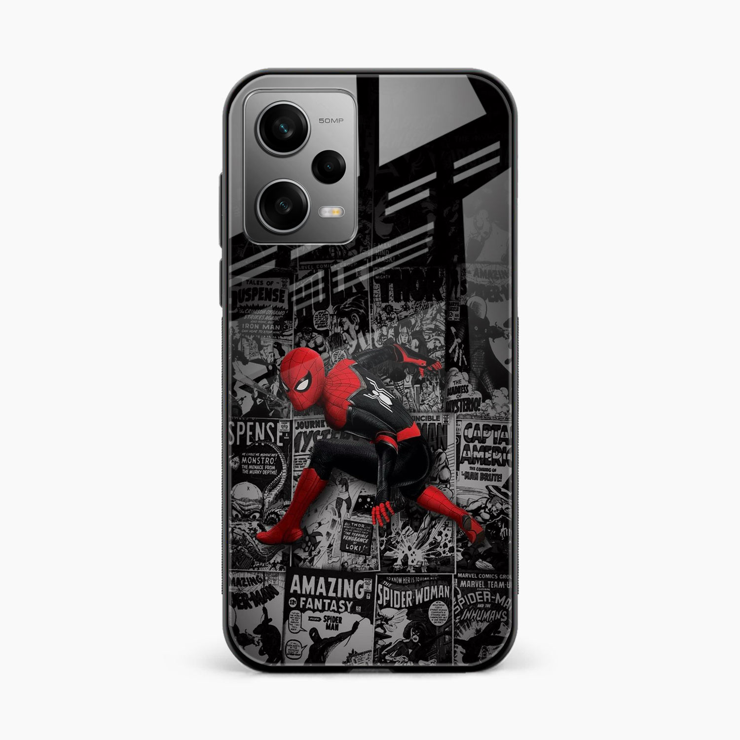 Spider Marvel Redmi Note 12 Pro Back Cover