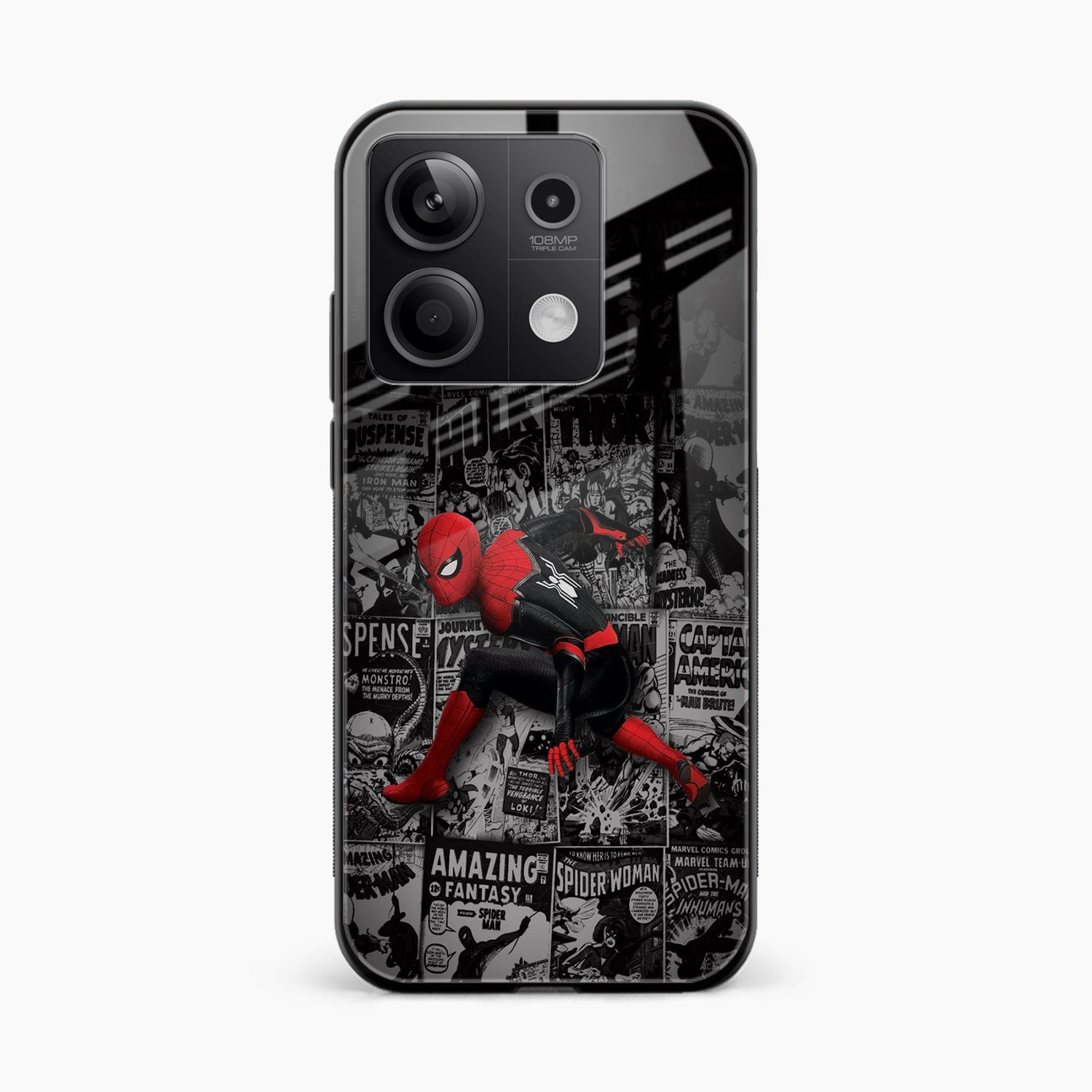 Spider Marvel Redmi Note 13 Pro Back Cover
