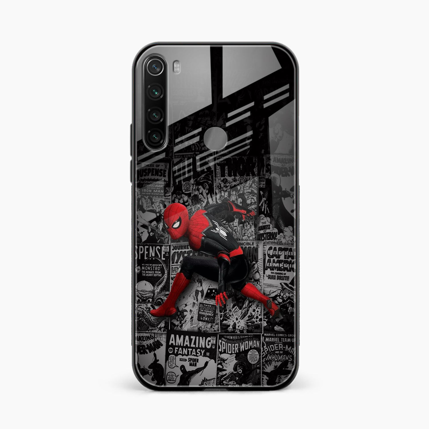 Spider Marvel Redmi Note 8 Back Cover