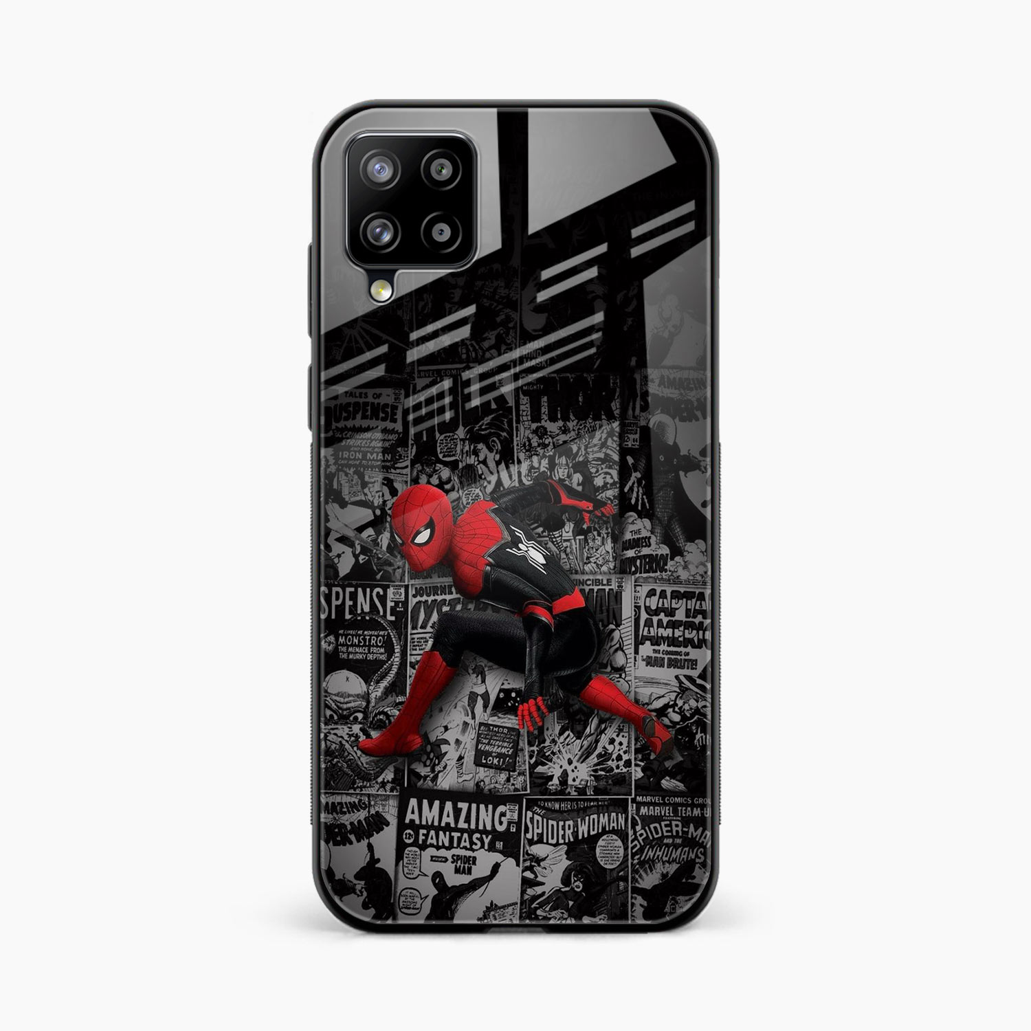 Spider Marvel Samsung A12 Back Cover