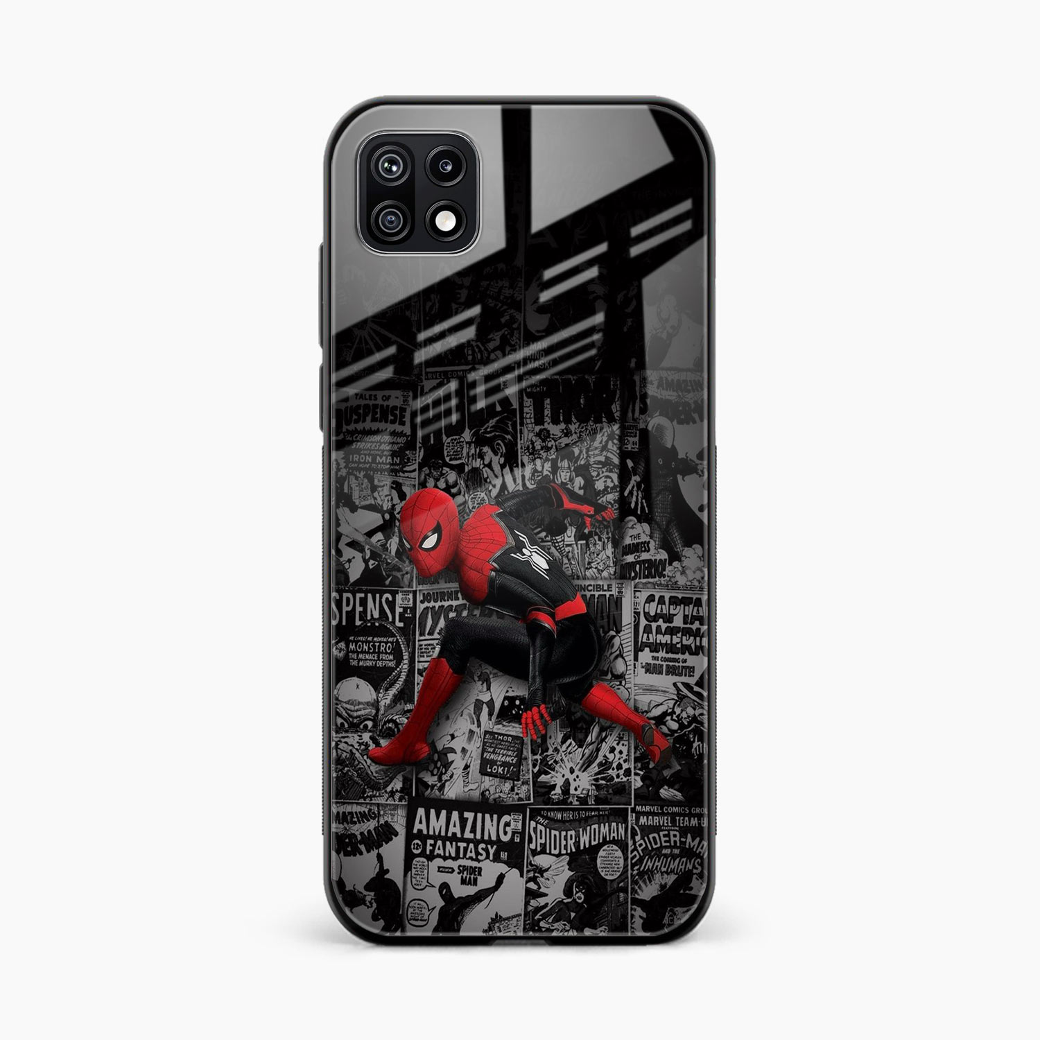 Spider Marvel Samsung F42 Back Cover